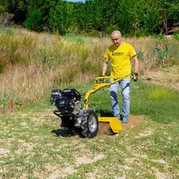 Unidad tractora Garland en uso